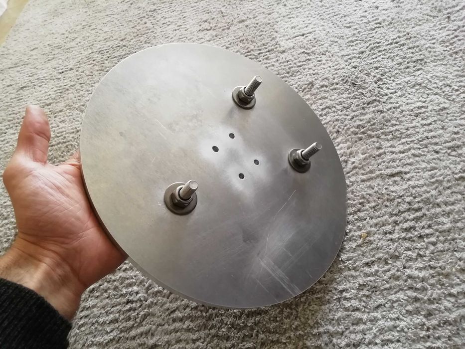 Tubo/Peça de alumínio redonda - Nova