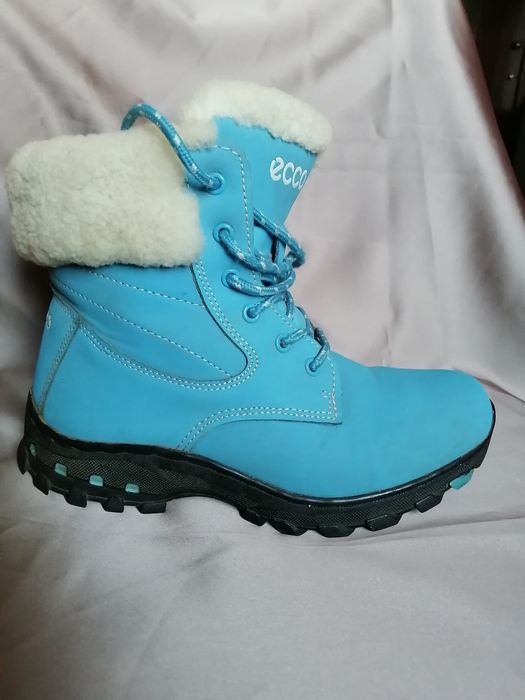 Ботинки зимние, р. 37 ecco