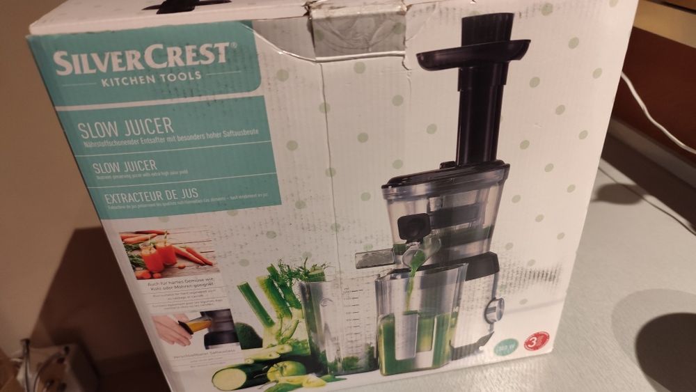 Wyciskarka wolnoobrotowa Silvercrest