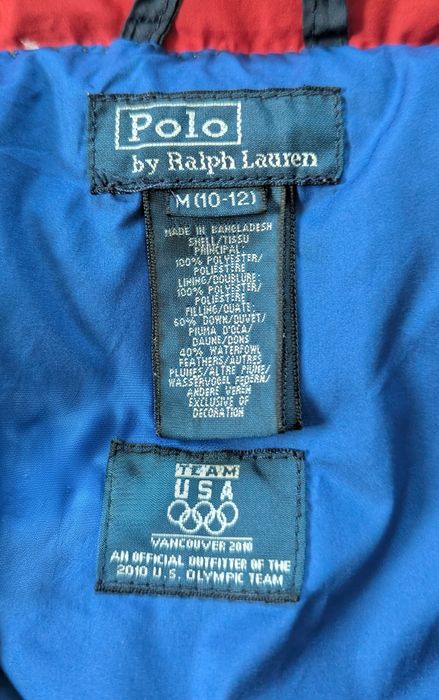 Пуховик Polo Ralph Lauren зимова куртка