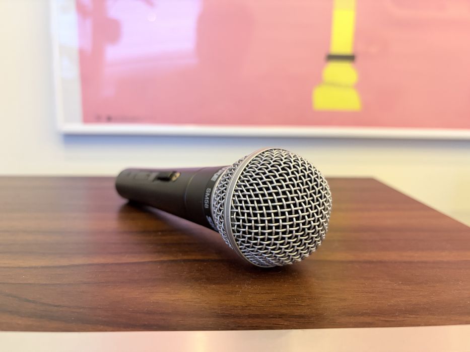 Shure SM58 mikrofon wokalny - stan idealny
