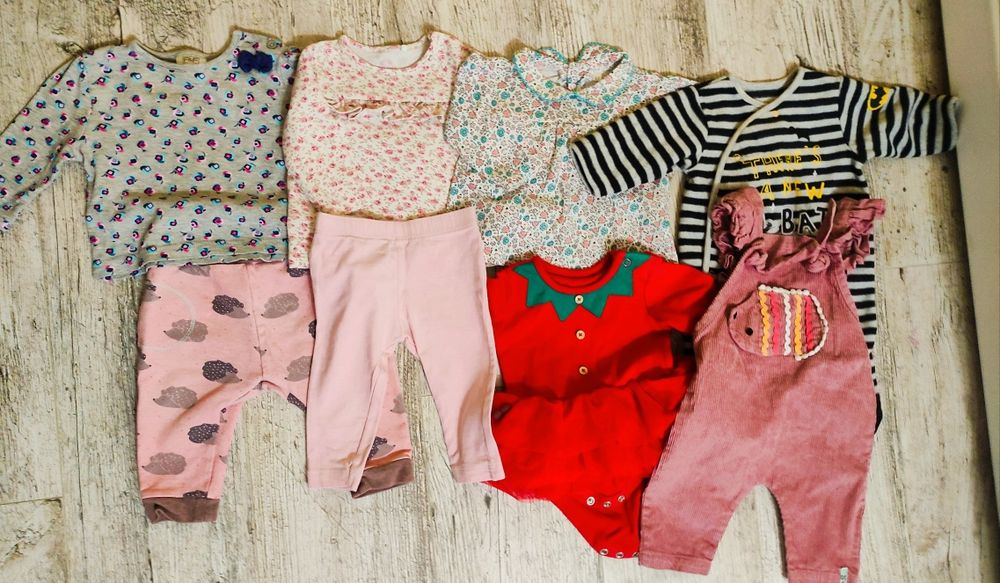 Лот речі на дівчинку 0-3 міс