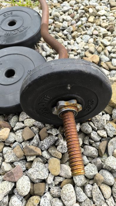 Sztanga gryf ciężarki