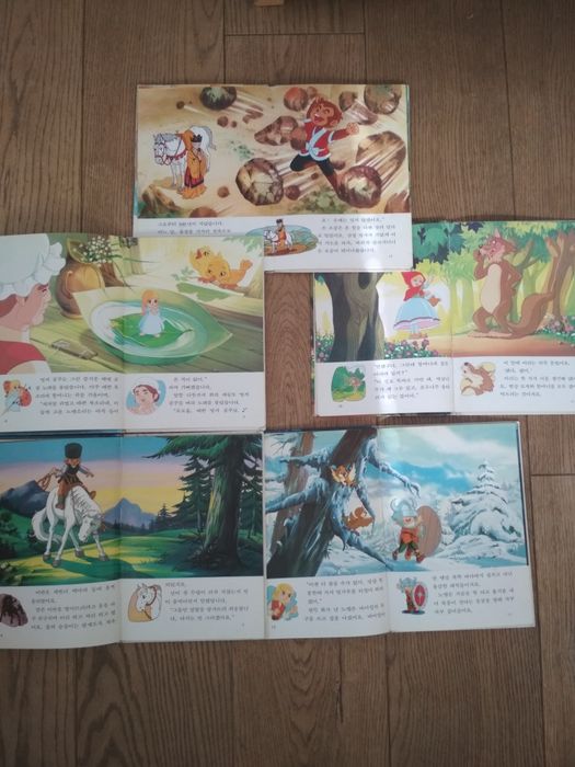 Tyt. koreańskie -  np. Calineczka / Garbaty koń  - 3