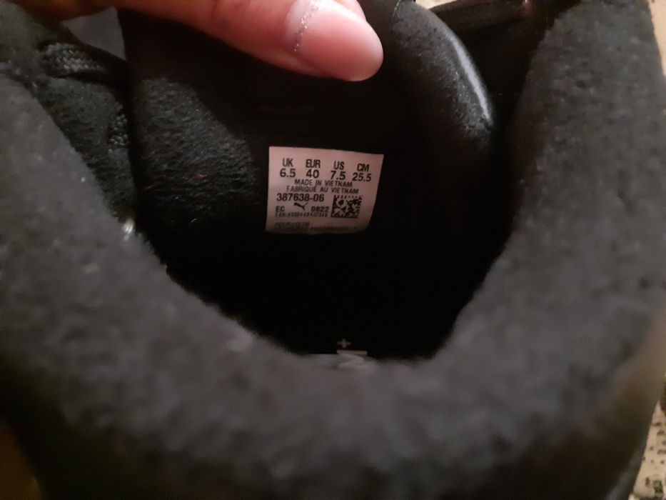 Ботинки черевички кросовки кросівки  Puma для хлопчика