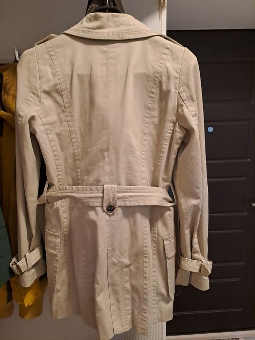 Тренч плащ Zara беж