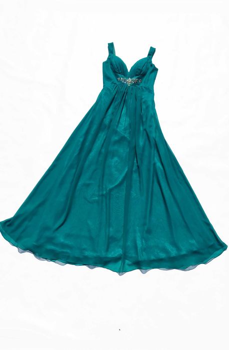 Красивое вечернее длинное платье бренда Jora Collection USA XS