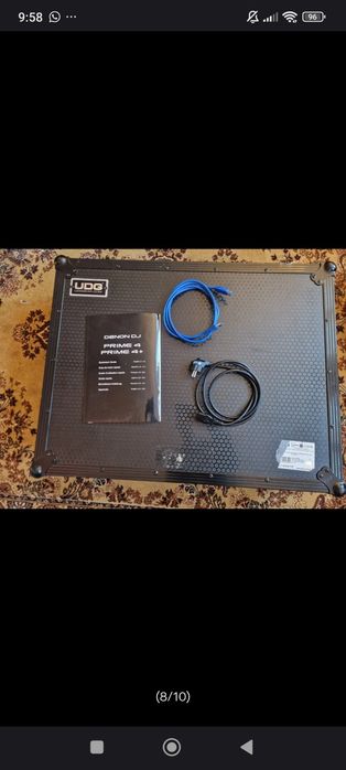 Denon prime 4+  plus, jak nowy, case.