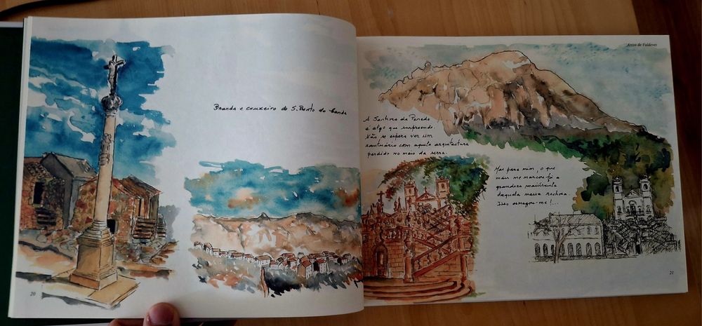 Sketchbook "Pelo Alto Minho", Carlos Basto