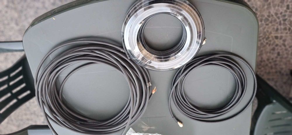 Cabo RF RG 213  e LMR 400 para baixada de antena CB/VHF/UHF