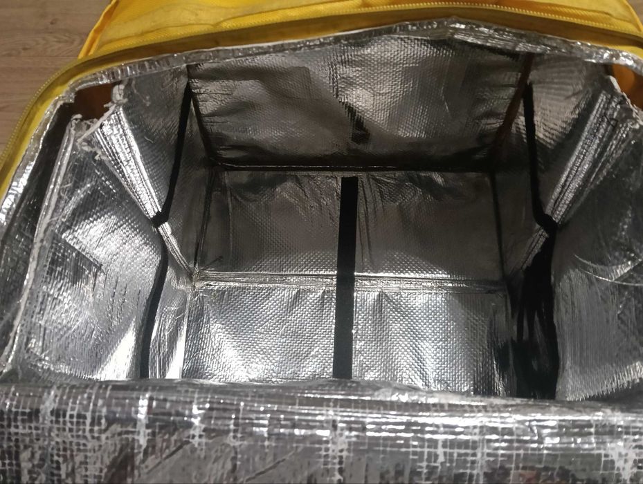 TORBA GLOVO | Plecak Kurierski  Stan: TYRAŁA, ale działa