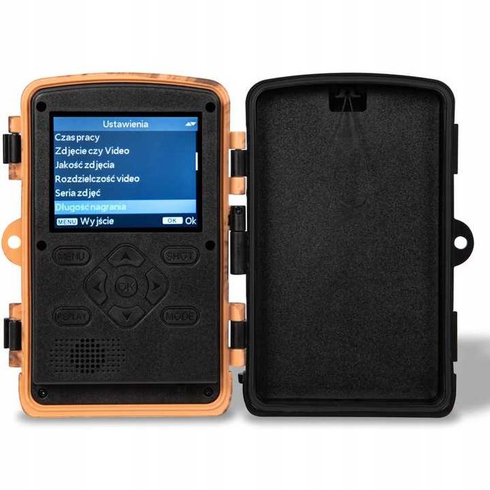 8K 60MP Fotopułapka kamera myśliwska wodoodporna podświetlenie nocne