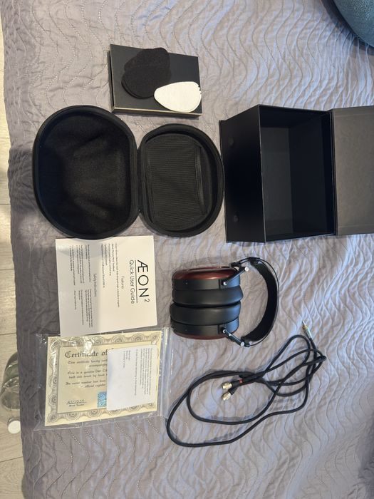 Słuchawki MRSPEAKERS DAN CLARK AUDIO aeon 2 nowe pady