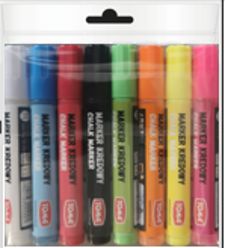 Marker Kredowy 8 Kolorów Toma