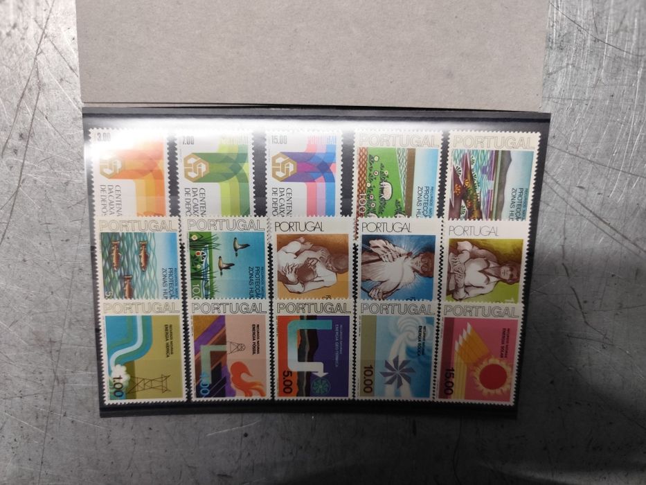 Coleção Selos do período de 1962 a 1982