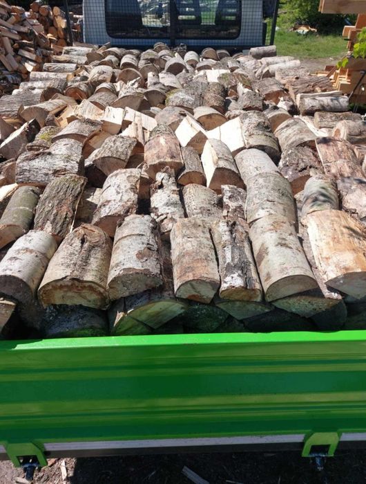 Drewno kominkowe opałowe grab dąb brzoza olcha sosna osika