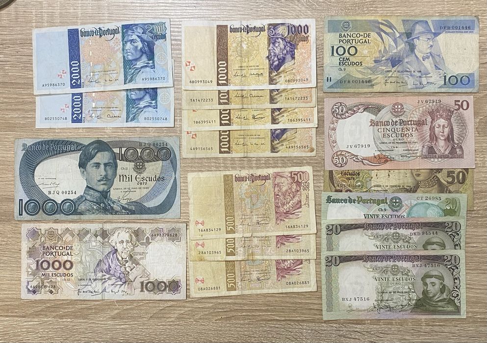 Notas  1312 - lote Portugal