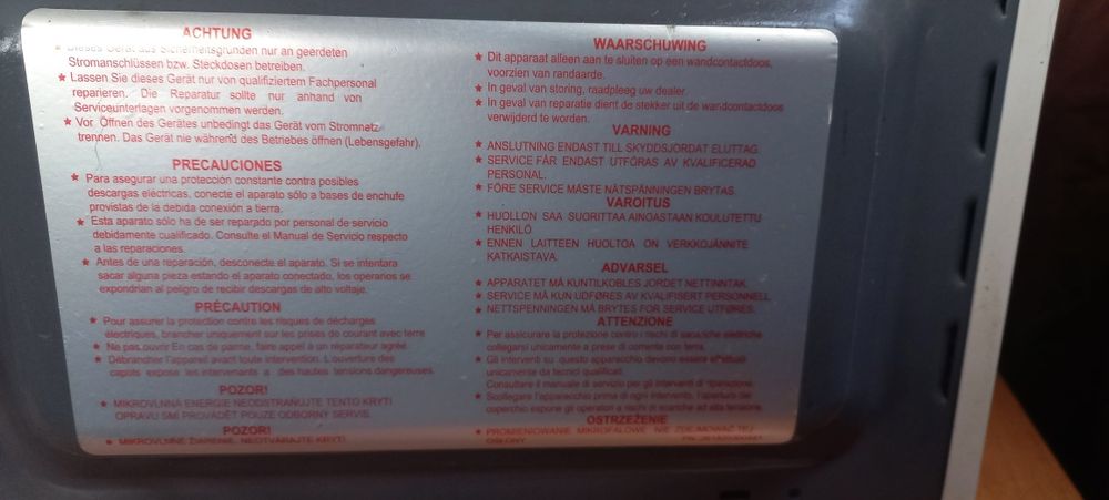 Продам микроволновая печь панасоник