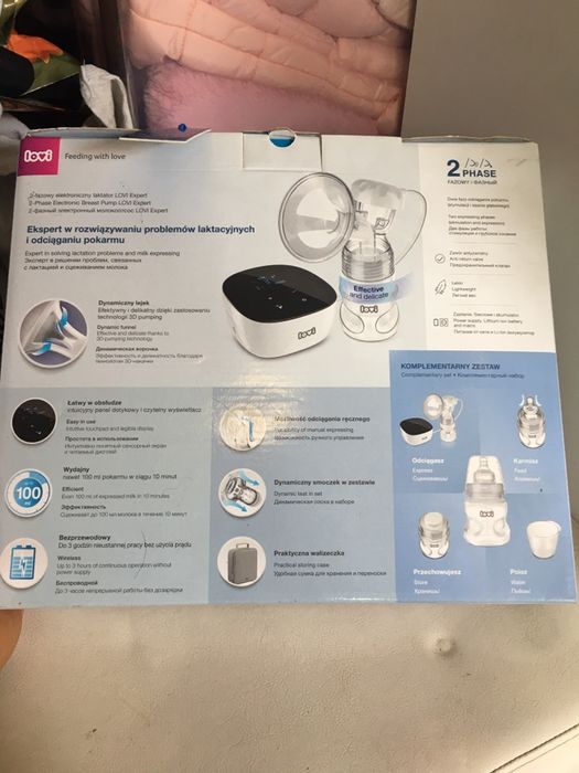 Laktator eletroniczny 2-fazowy lovi