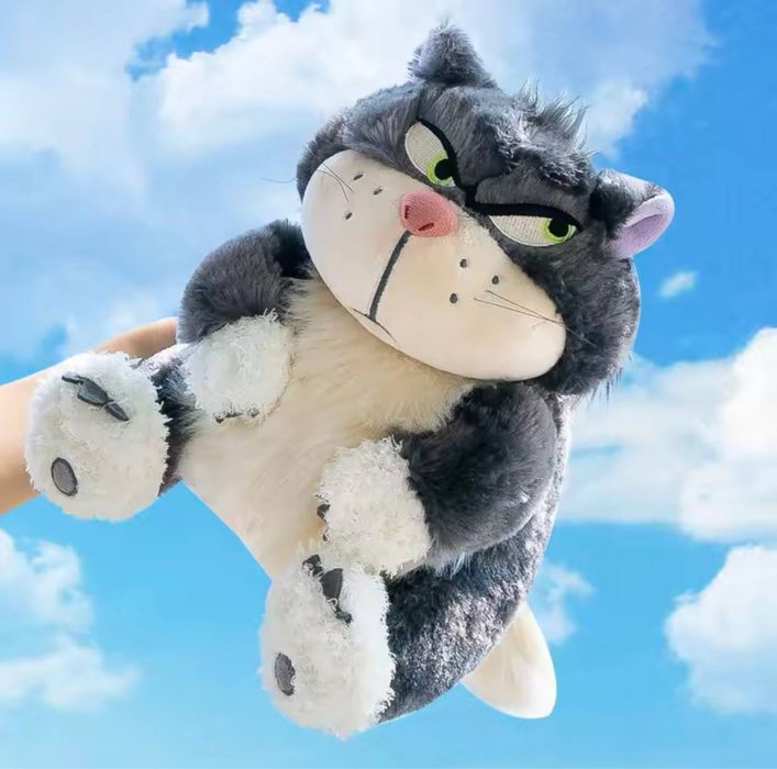 М'яка іграшка Кіт Люцифер  іграшка з мультфільму Попелюшка