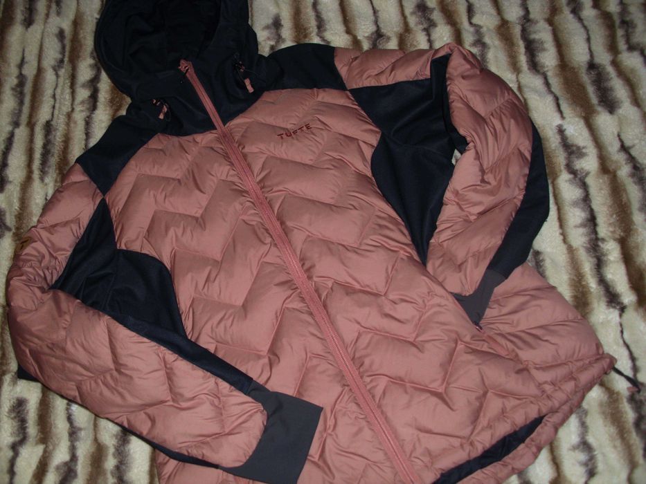 Damska kurtka puchowa Tufte Lynx Hybrid V2 Old Rose roz XL