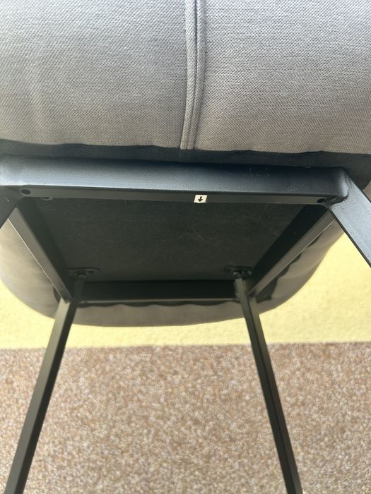 Krzesło Halmar K360 jasnoszare