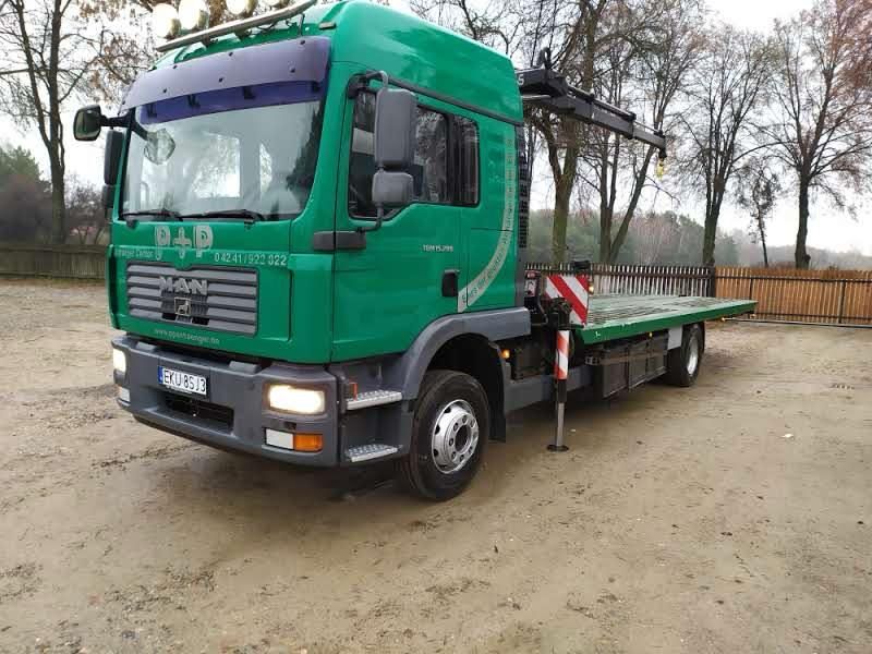 Transport Maszyn Niskopodwozie Platforma Pomoc Drogowa HDS