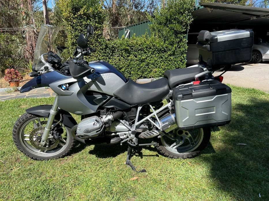BMW R1200 GS | 2005 | 55.500 km | Histórico BMW | 3 Malas Originais