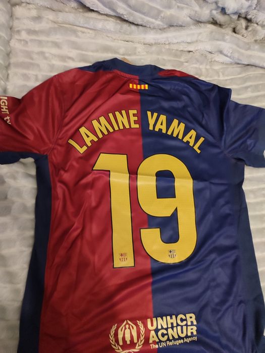Koszulka piłkarska FC Barcelona Lamine Yamal 19 rozmiar S Nike