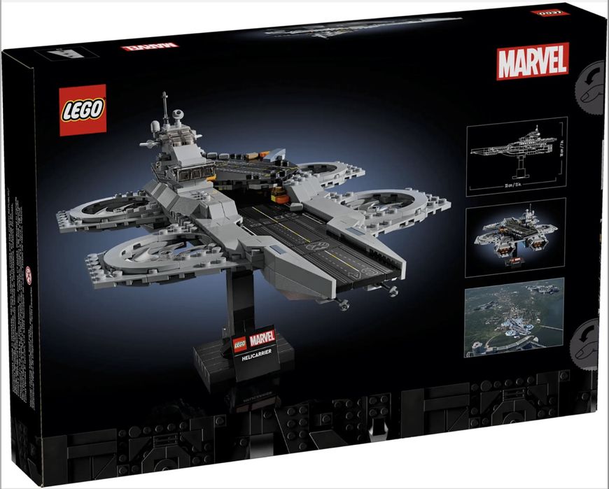 Lego Helicarrier dos vingadores Marvel
