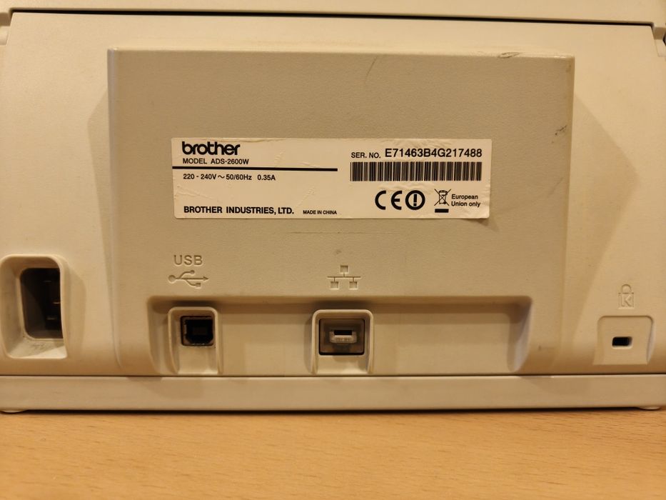 Brother ADS-2600W Skaner A4 bezprzewodowy duplex