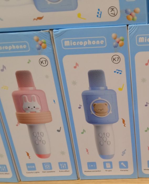 Bezprzewodowy  mikrofon karaoke dla dzieci