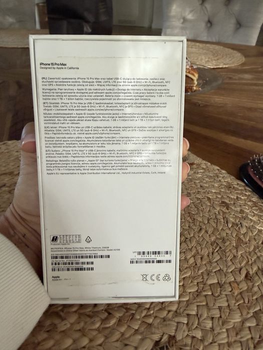 IPhone 15 Pro max 256GB