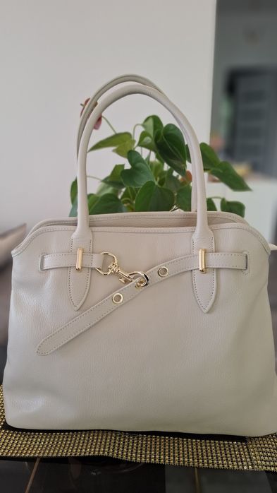 Torebka damska skórzana  Borse in Pelle ( Made in Italy)