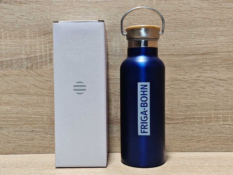 Butelka termiczna 500ml szczelna niebieska