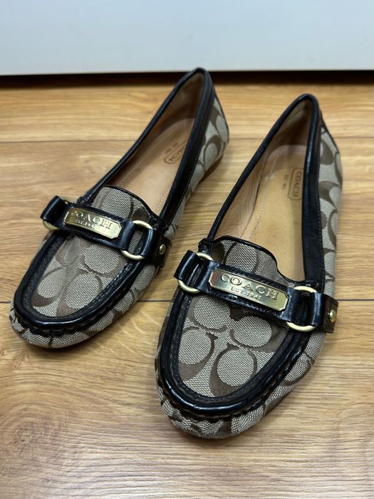 Damskie mokasyny Coach Felisha monogram