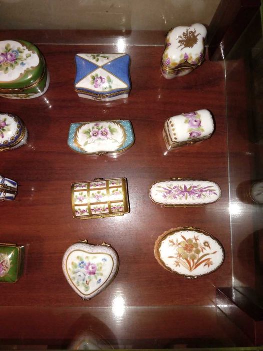 Coleção caixinhas porcelana limoges