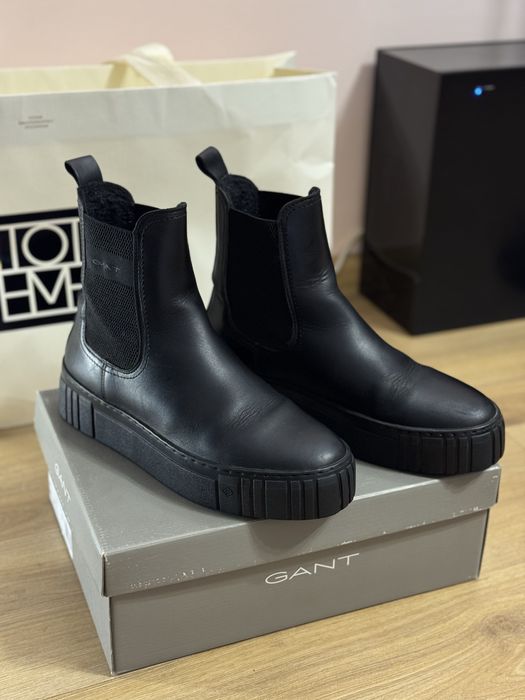 Шкіряні черевики Gant Snowmont