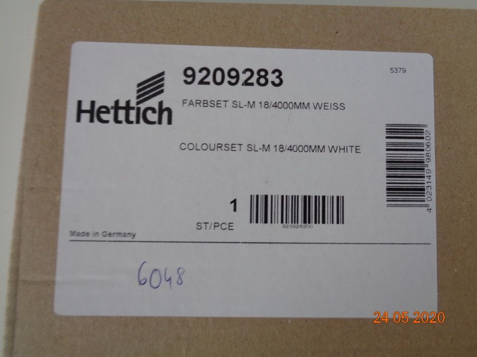 HETTICH Farbaset profil maskujący 16 mm obrzeże okleina 4 metry