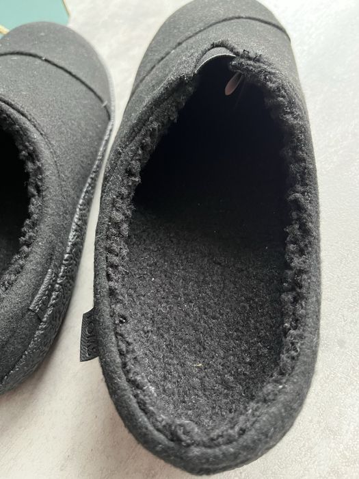 Buty kapcie Toms Berkeley Black Two Tone Felt 42