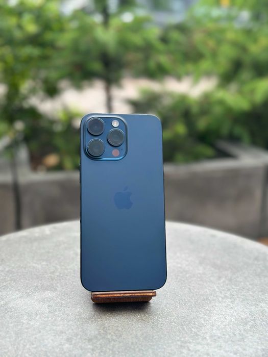 iPhone 15 Pro Max 256Gb Blue з фіз сім Обмін Гарантія Кредит Сервіс ОЛХ Доставка (ми з Житомира)