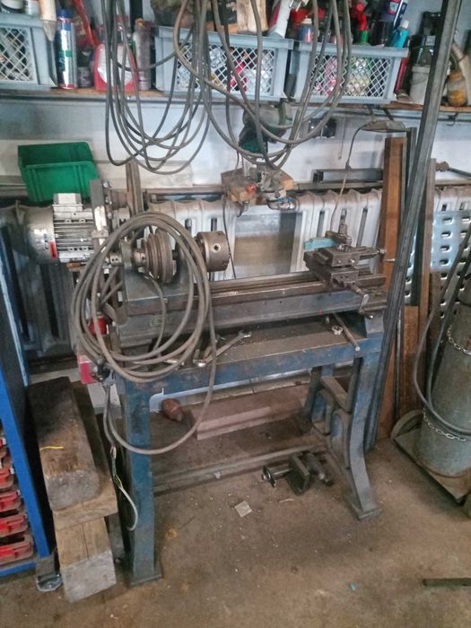 Mala tokarka kompaktowa zeliwna