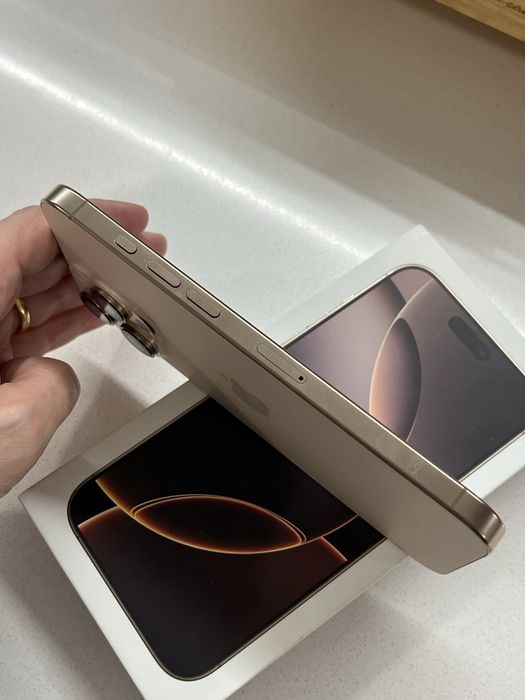 Iphone 16 Pro Max 256GB Desert Titanium Excelente estado Original