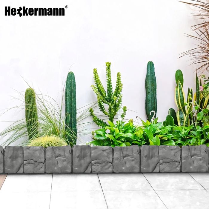 Palisada ogrodowa kamień