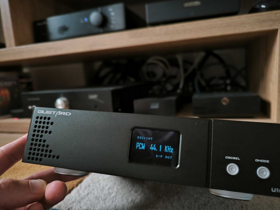Gustard U16 Hi-Fi USB Audio Interface / transport cyfrowy DAC, AES/EBU, I2S, USB, DSD512