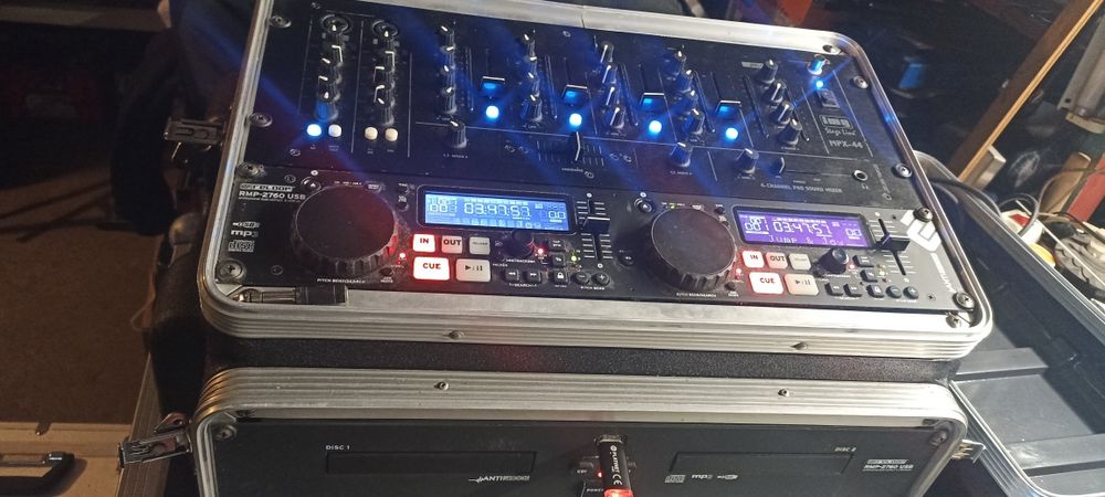 Case ABS ,Mikser Stage Line MPX 44sw,CD Reloop RMP 2760 USB,