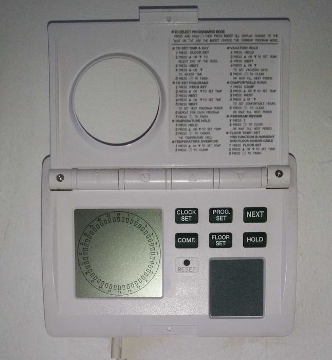 Komplet piec akumulacyjny sterownik skrzynka kable Thermoval TVM 30