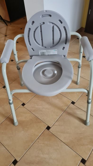 Krzesło toaleta nowe do 120 kg