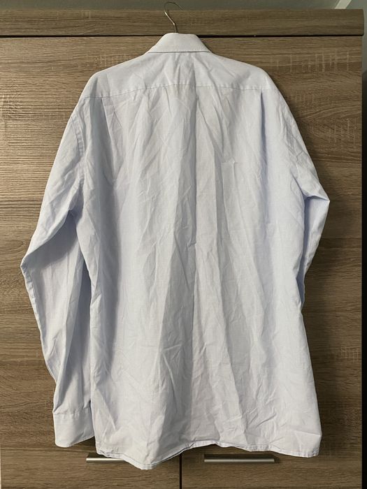 Koszula elegancka Olymp L XL 42 w kratę bawełniana kratkę męska