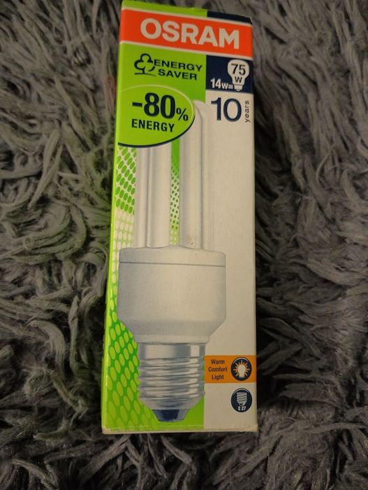 Żarówki energooszczędne 5 szt. jak na zdjęciach